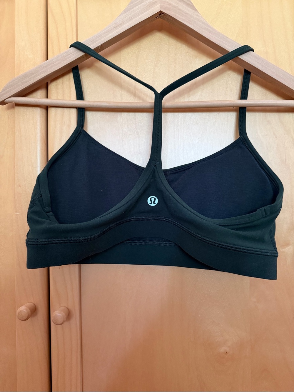 Lululemon Flow Y Strappy sports bra forest green - Women's Intimates - Picture 2 of 2